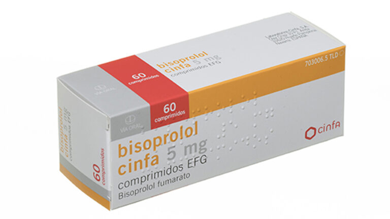 Bisoprolol Cinfa 5 mg Comprimidos EFG: Prospecto y Uso de Trangorex