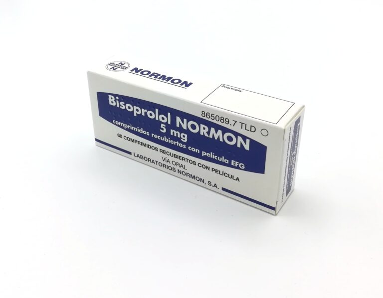 Bisoprolol Normon 5 mg: Prospecto, Comprimidos Recubiertos y EFG