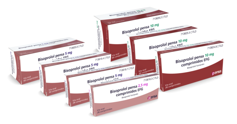 Bisoprolol Pensa 2,5 mg Comprimidos EFG: Información y tratamiento para la ansiedad