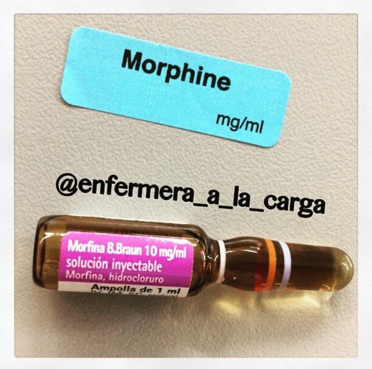 Bomba de morfina subcutánea: Ficha técnica Morfina B. Braun 10 mg/ml solución inyectable