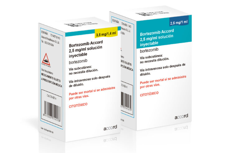 Bortezomib Sandoz 3,5 mg: prospecto, efectos secundarios y solución inyectable EFG