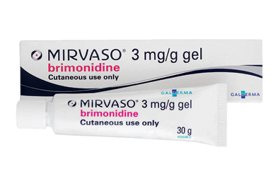 Brimonidina para la cara: Pros y características del gel Mirvaso 3mg/g