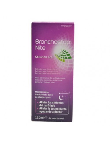 Bronchostop Nite Solución Oral: Efectos Secundarios y Prospecto