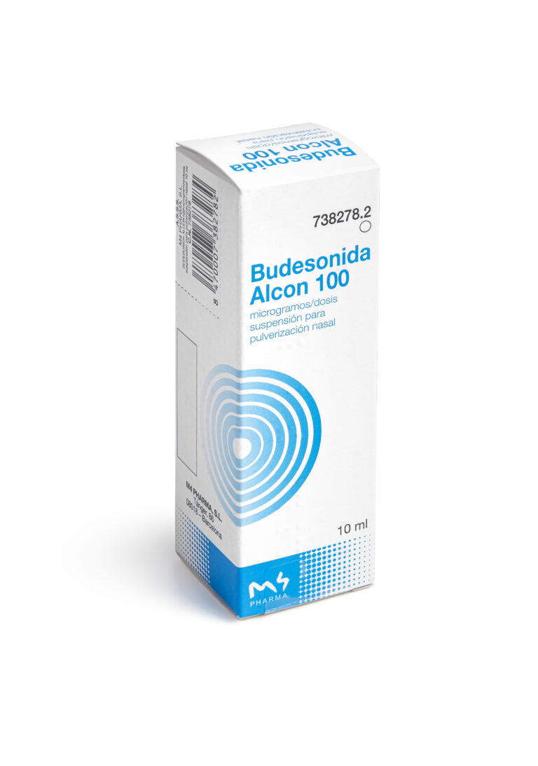 Budesonida Alcon 100 microgramos: prospecto y dosificación de la suspensión para pulverización nasal