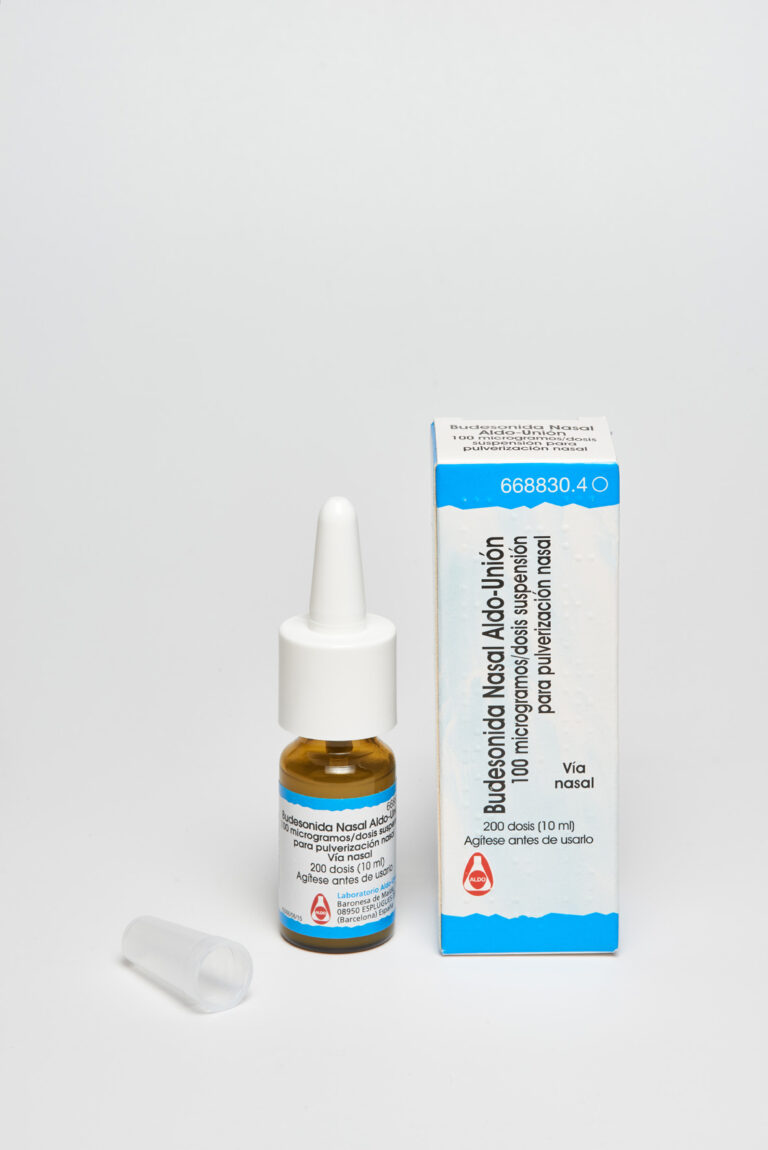 Budesonida nasal sin receta: Prospecto Aldo-Union 64 microgramos