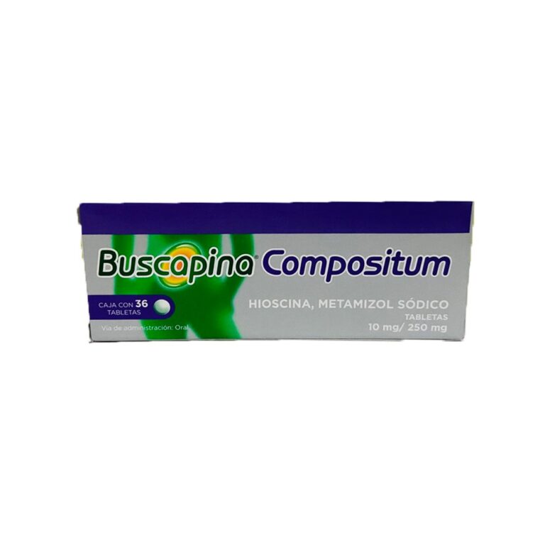 Buscapina Compositum 250 mg/10 mg: Ficha Técnica y Comprimidos Recubiertos