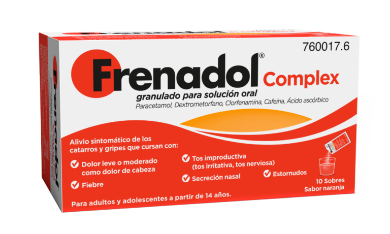 Cada Cuánto Tomar Frenadol: Prospecto y Dosificación de Frenadol Complex Granulado