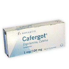 Cafergot 1 mg/100 mg Comprimidos: Efectos Secundarios de la P-Sinefrina