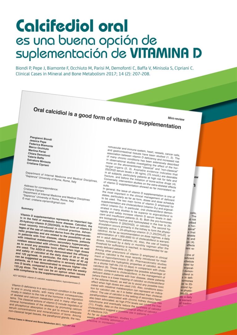 Calcifediol sin receta: información y prospecto
