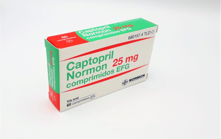 Captopril Normon 25 mg: Prospecto, Comprimidos y Uso en la Farmacia ECA
