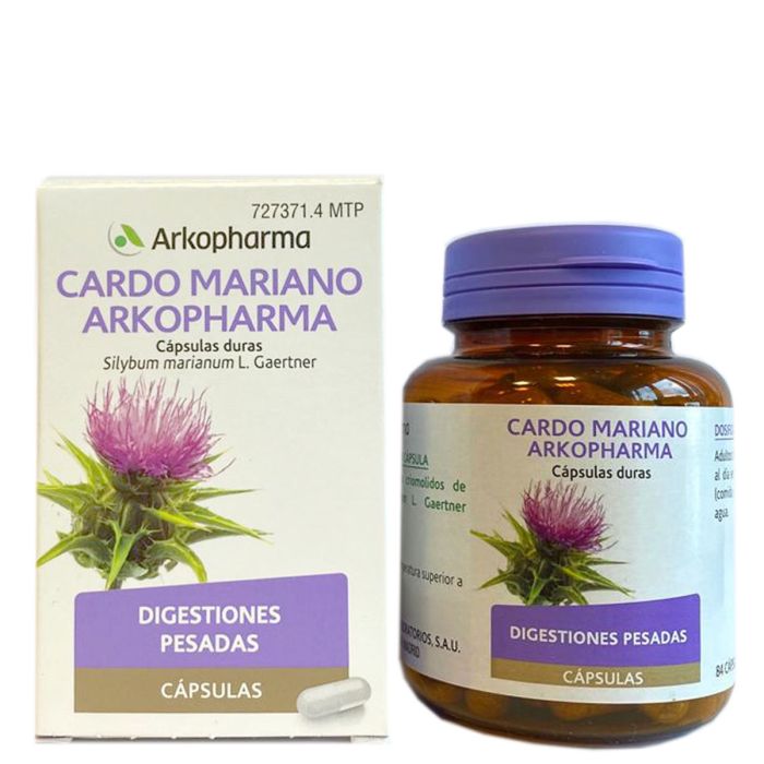 Cardo Mariano Pastillas: Prospecto y Beneficios de las Cápsulas Duras Arkopharma