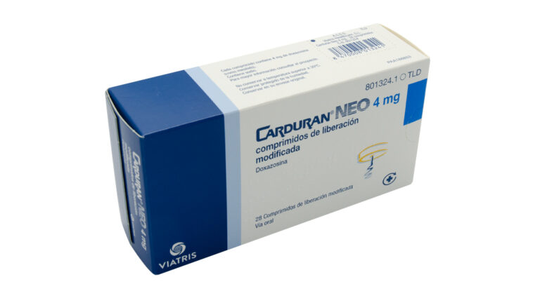 Carduran Neo 4mg: prospecto, dosis y efectos secundarios