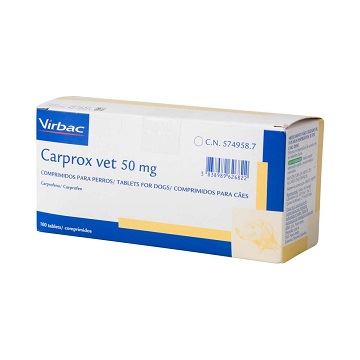 Carprox Vet 50 mg: Información y usos de la pomada rectal antihe