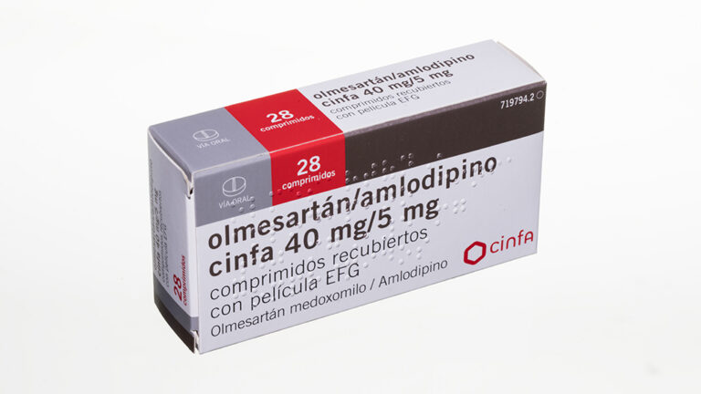 Catálogo de Olmesartan CINFA 40 mg – Comprimidos recubiertos con película EFG