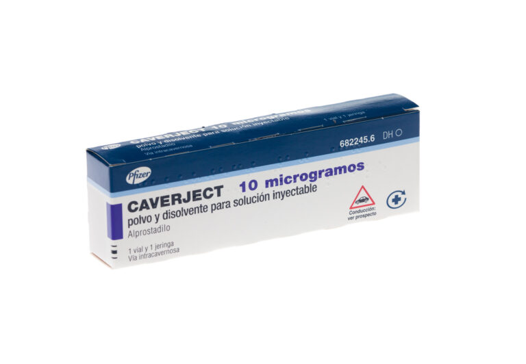 CAVERJECT 10 mg: Ficha Técnica, Polvo y Disolvente para Solución Inyectable