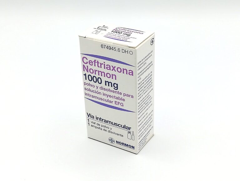 Ceftriaxona Normon 1000 mg: Uso intravenoso y para perfusión