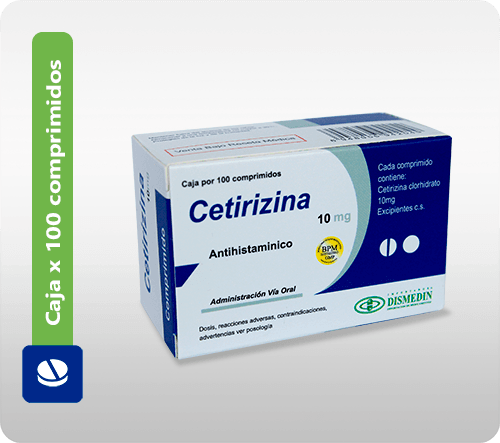 Cetirizina 10 mg: Dosis y usos de Uxa, comprimidos recubiertos con película [EFG]