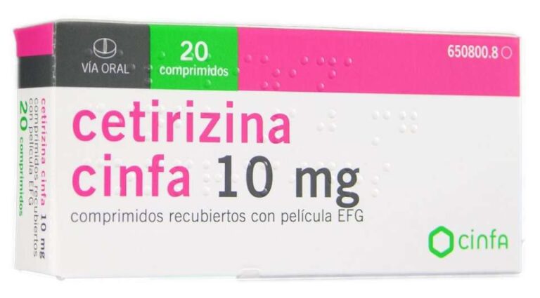 Cetirizina dosis máxima: Ficha técnica y características de Cetirizina Cinfa 10 mg comprimidos recubiertos con película EFG