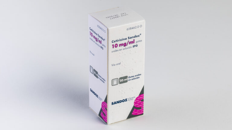 CETIRIZINA SANDOZ 10 mg/ml: Prospecto, dosificación y más