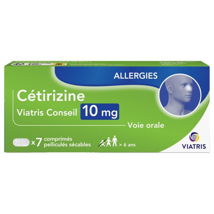 Cetirizina Viatris 10 mg: Información y efectos secundarios