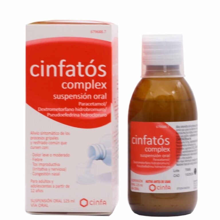 Cinfatos Complex: Prospecto y Uso de la Suspensión Oral con Paracetamol