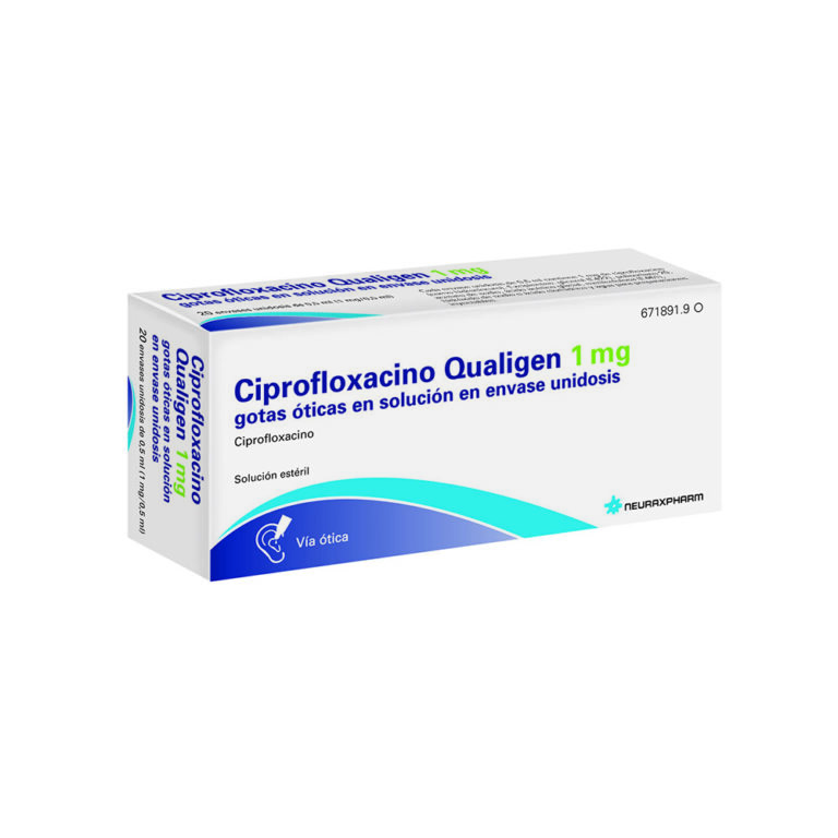 Ciprofloxacino otico monodosis: Prospecto y características del producto