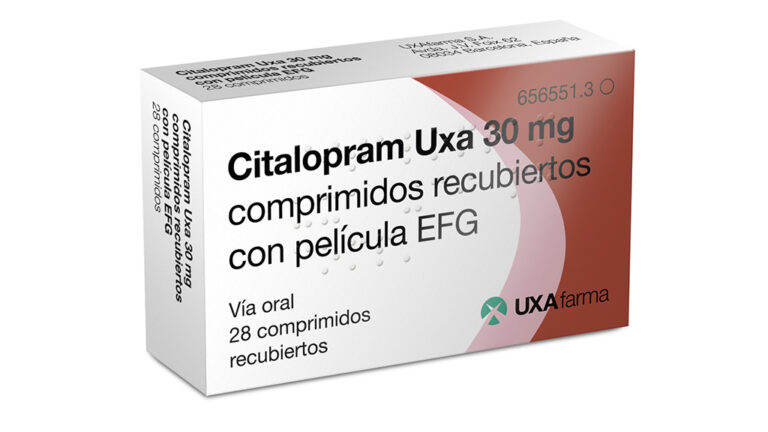 Citalopram 30 mg: prospecto y efectos del medicamento – Comprimidos recubiertos con película EFG