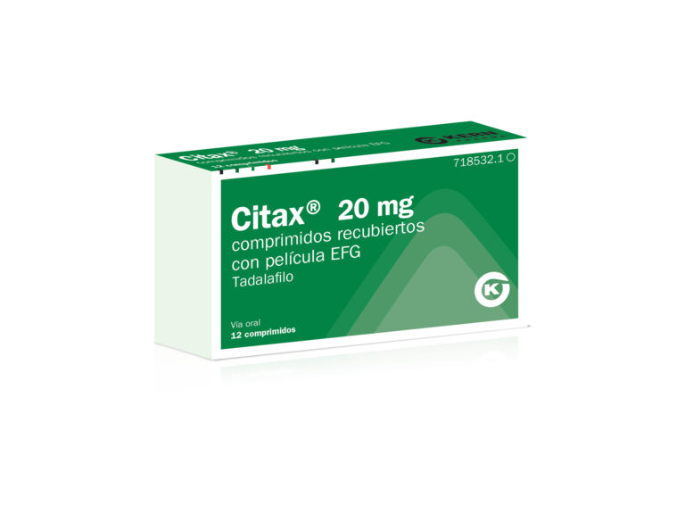 Citax 20 mg: Ficha técnica, dosificación y efectos secundarios – Comprimidos recubiertos con película EFG