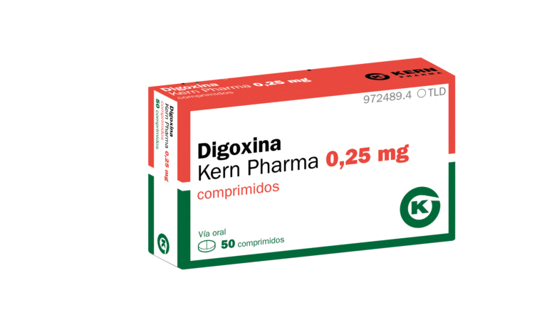 Clinica Cima Vigo presenta ficha técnica Digoxina Kern Pharma 0,25 mg comprimidos