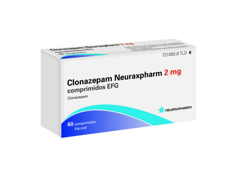Clonazepam Neuraxpharm 2 mg: Ficha Técnica, Comprimidos EFG