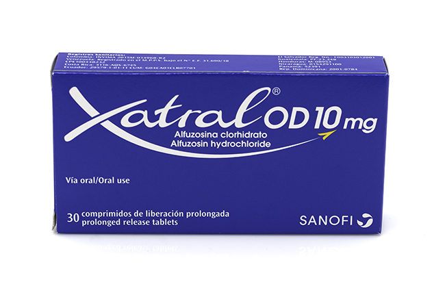 Clorhidrato de Alfuzosina Teva 10 mg: Prospecto y liberación prolongada EFG