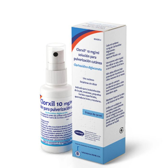 Clorxil: Para qué sirve, prospecto y uso | Solución pulverización cutánea 10 mg/ml