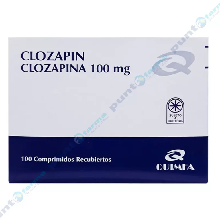 Clozapina: Efectos Secundarios y Prospecto de Aurovitas 100 mg Comprimidos EFG