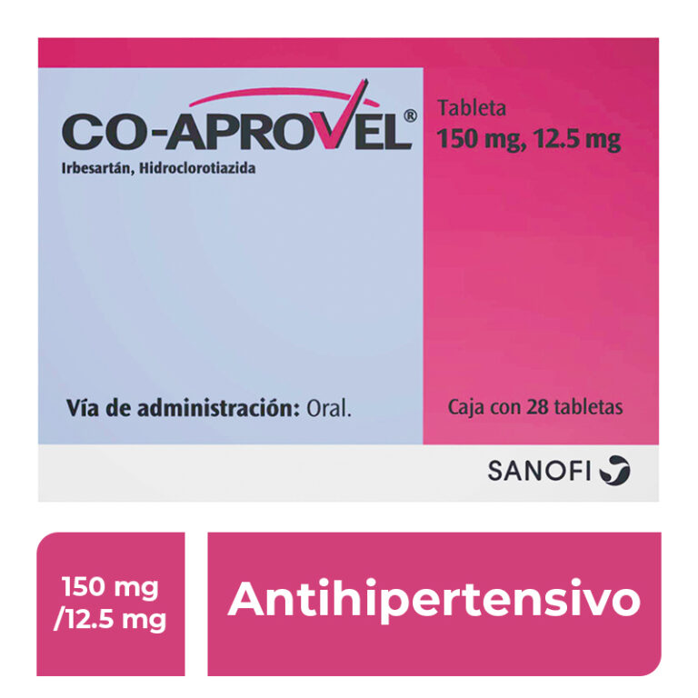 Coaprovel 150 mg/12,5 mg: Usos y beneficios de estos comprimidos recubiertos con película