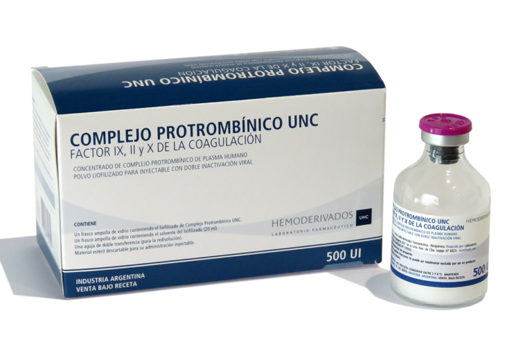 COFACT 250 IU: Prospecto, Polvo y Disolvente para Solución Inyectable de Actividad de Protrombina