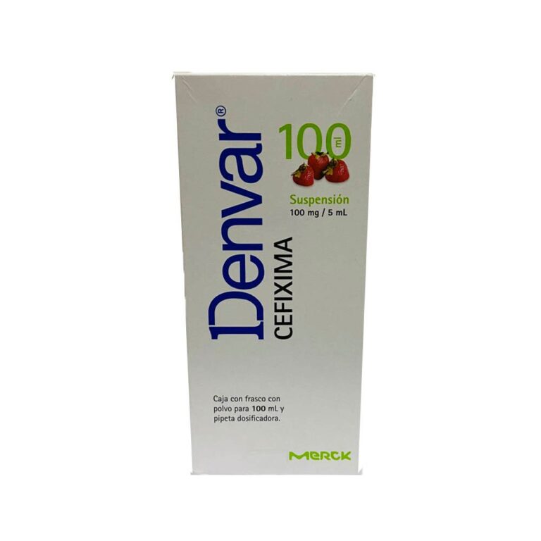 Cómo calcular la dosis de Denvar 100 mg/5 ml granulado para suspensión oral