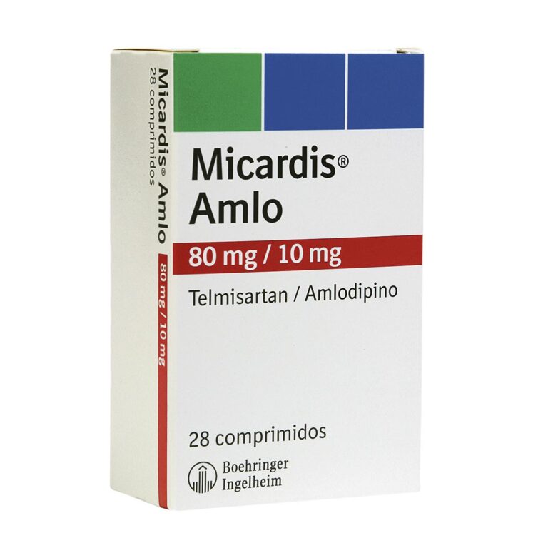 Comparación entre Manidipino y Amlodipino: Equivalencia y Prospecto de MicardisPlus 80 mg/12,5 mg