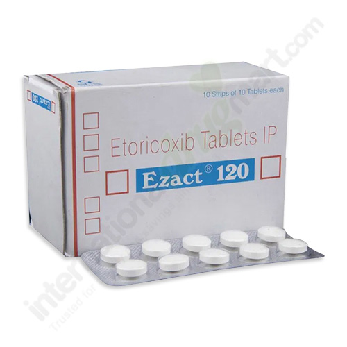 Comprar etoricoxib sin receta: Prospecto, dosis y efectos – Etoricoxib Generics Partners 120 mg.