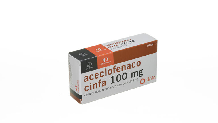 Corticoides para dolor de muelas: Prospecto Aceclofenaco Cinfa 100 mg – Comprimidos recubiertos con película EFG