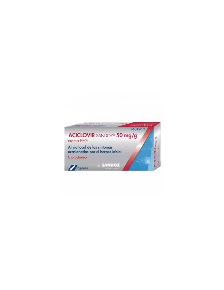 Cremas para herpes en la nariz: PROSPECTO ACICLOVIR COMBIX 50 mg/g CREMA EFG