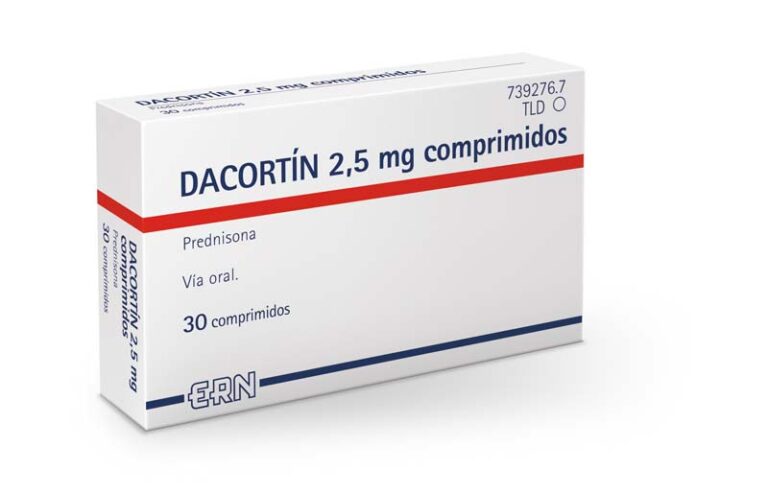 Dacortin 2,5 mg Comprimidos: Ficha Técnica y Características