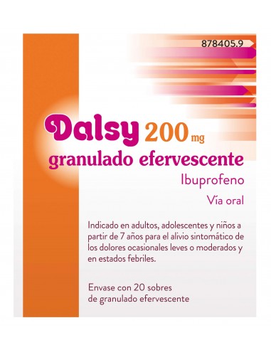 Dalsy 200 mg: Prospecto, Granulado Efervescente y Beneficios