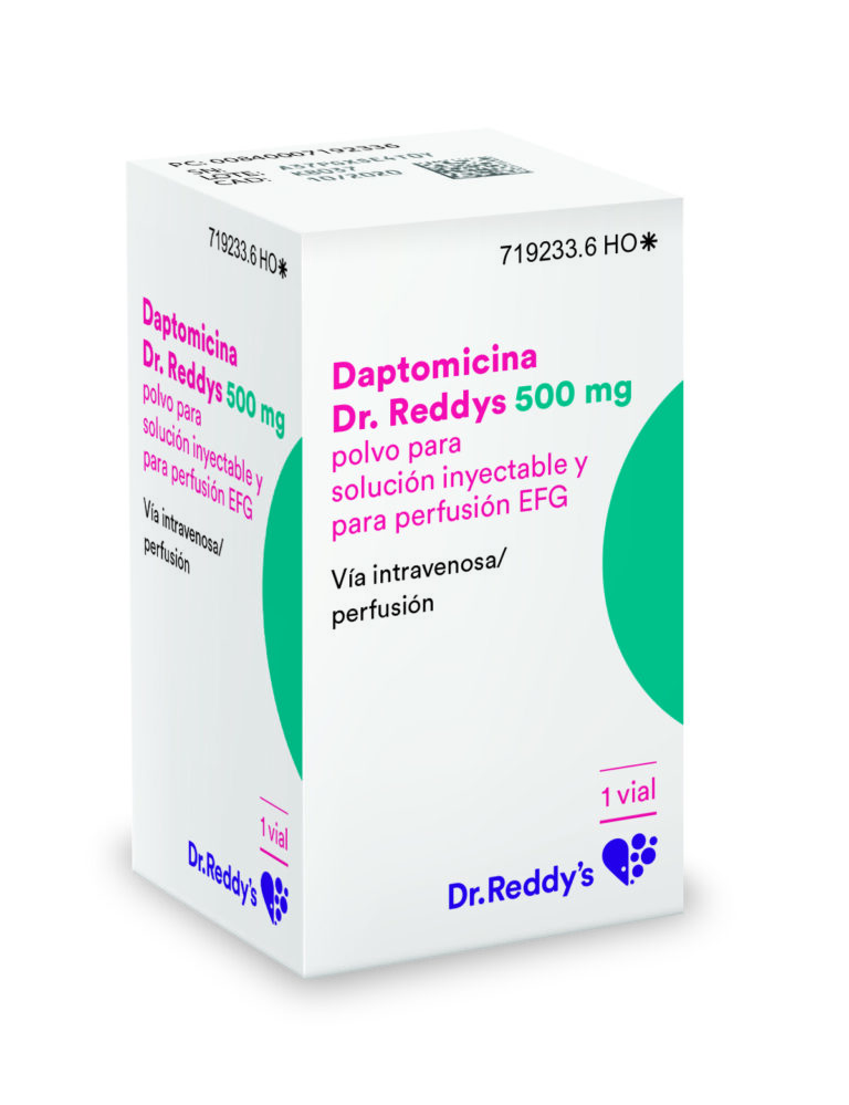Daptomicina Accord 500 mg: Ficha técnica, dosis y modo de administración