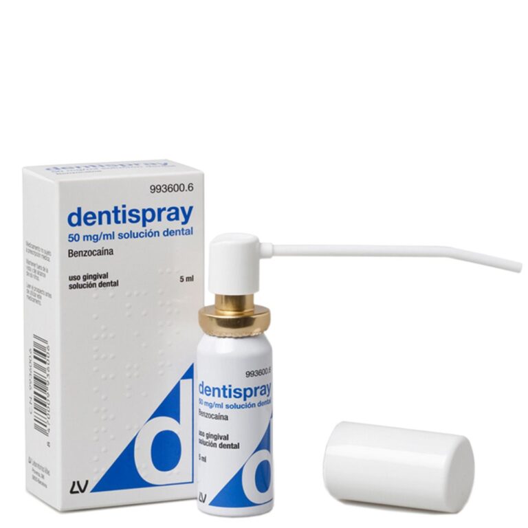 Dentispray: Cómo usar y prospecto de Benzocaína Gobens 200 mg/ml