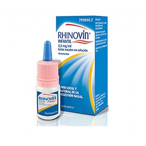 Descongestionante nasal infantil: Todo sobre el prospecto de Rhinovín Infantil en gotas nasales en solución 0,5 mg/ml