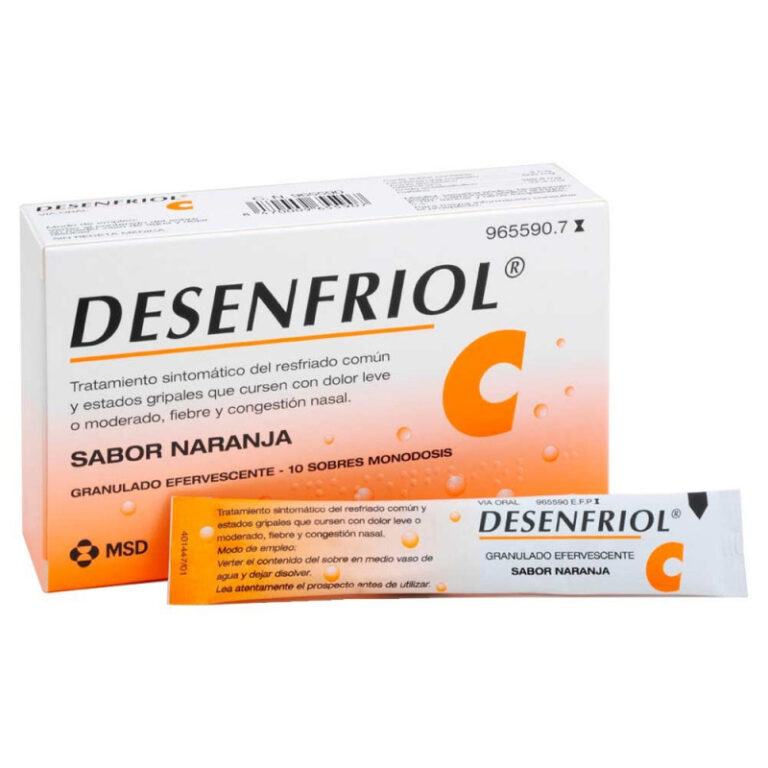 Desenfriol C Granulado Efervescente: ¿Para qué sirve?