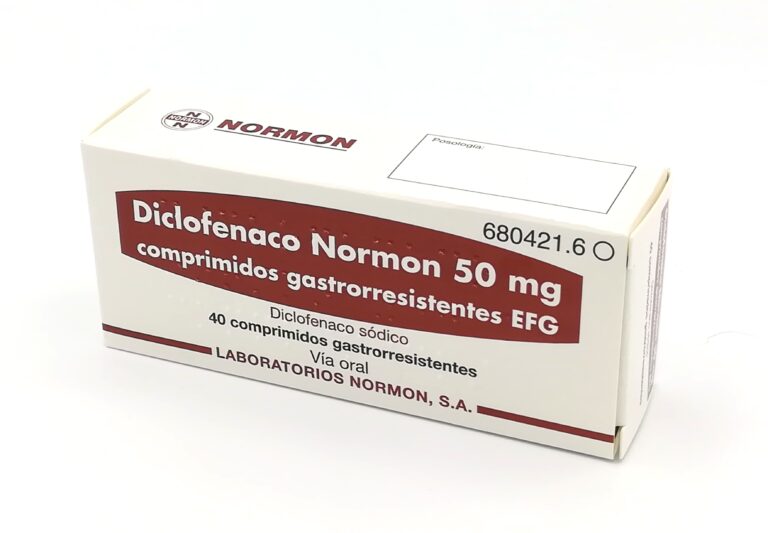 Diclofenaco Alter 50 mg: Prospecto y información sobre comprimidos gastrorresistentes EFG