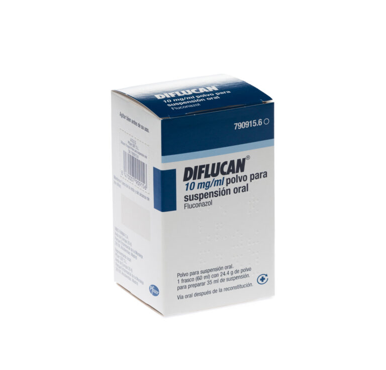 Diflucan 40 mg/ml: Ficha técnica de la suspensión oral en polvo