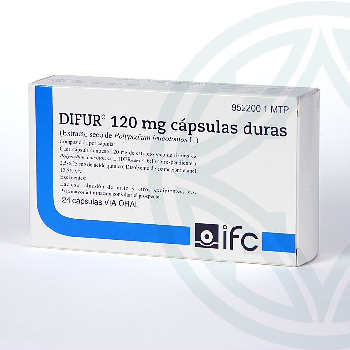 DIFUR 120 mg CAPSULAS DURAS: ¿Para qué sirve? – Prospecto y dosis