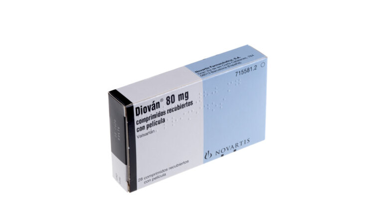 Diovan 80 mg: precio, ficha técnica y comprimidos recubiertos con película